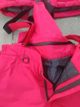 Conjunto Chaqueta y Pantalón Nieve Rojo Talla M/L