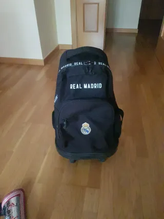 Mochila infantil Real Madrid con ruedas