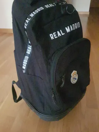 Mochila infantil Real Madrid con ruedas