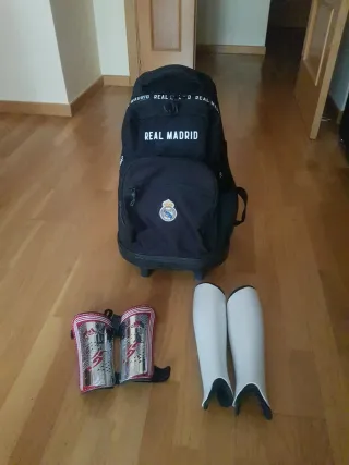 Mochila infantil Real Madrid con ruedas