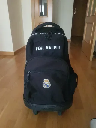 Mochila infantil Real Madrid con ruedas