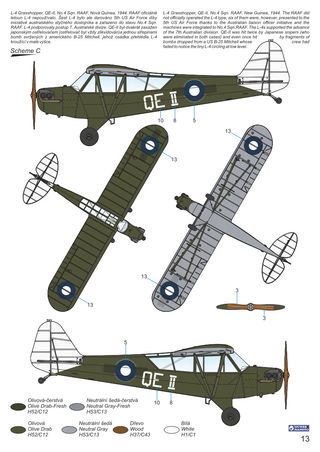 Maqueta Avión L-4/NE-1 Grasshopper 1/48