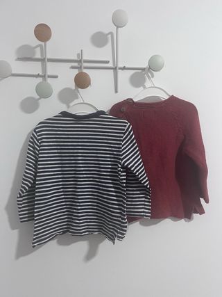 Lote 2 Ropa Infantil Zara: Jersey y Camiseta