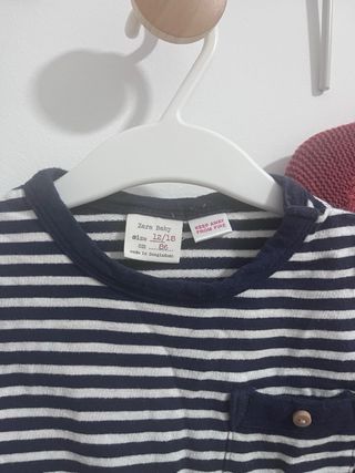 Lote 2 Ropa Infantil Zara: Jersey y Camiseta