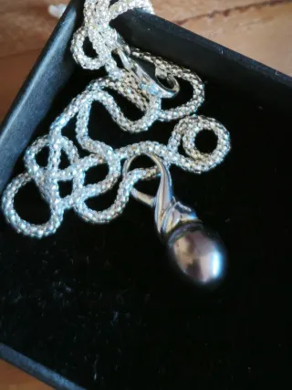 Colgante Oro Perla Negra Tahití