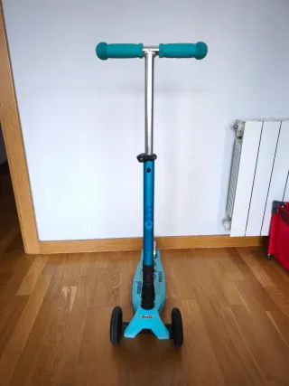 Patinete Maxi Deluxe Plegable Azul