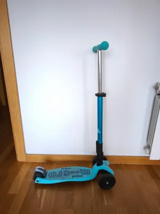 Patinete Maxi Deluxe Plegable Azul