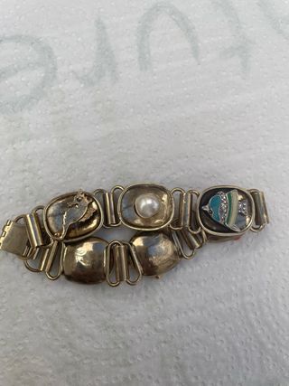 Pulsera Bimba y Lola dorada con charms