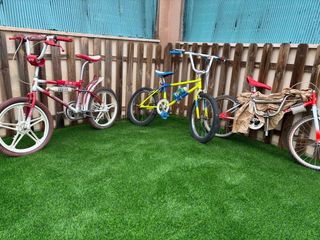 Lote 3 Bicicletas BMX Antiguas