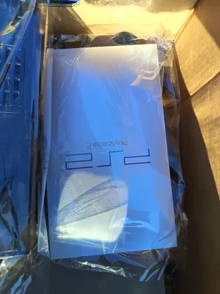 PlayStation 2 PS2 Sony nera /Argento