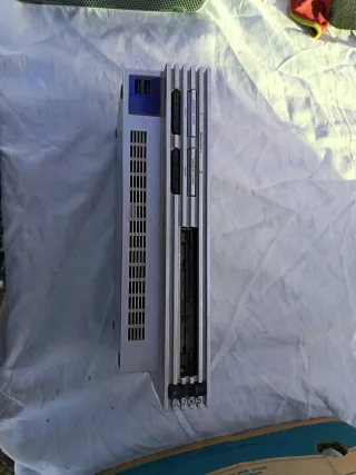 PlayStation 2 PS2 Sony nera /Argento