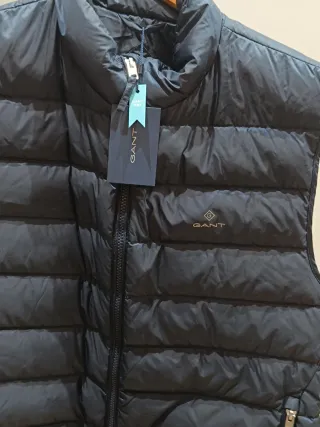 Chaleco Gant Azul Talla L
