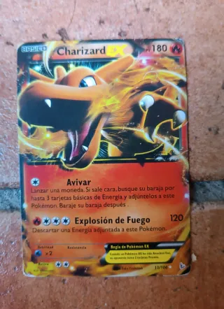 Pack 3 Cartas Pokémon MCharizard EX