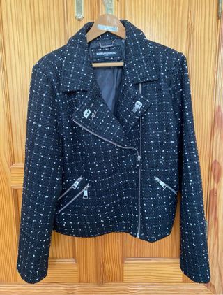 Chaqueta tweed Karl Lagerfeld Paris XXL