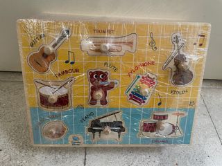 Lote de 6 puzzles de madera en muy buen estado