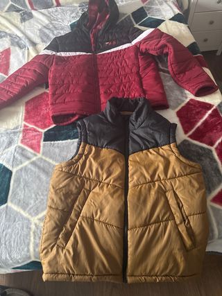 Abrigo y Chaleco Fila Hombre