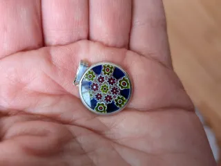 Colgante cristal de murano