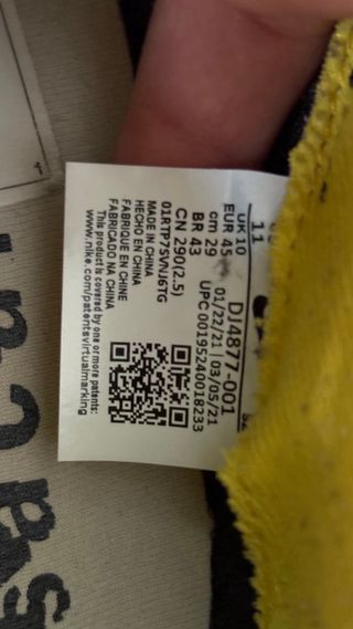 Nike Sacai LD Waffle Undercover Amarillas 45