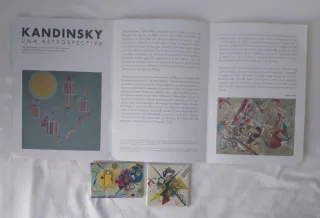 Imanes de nevera de andinsky con catalogo