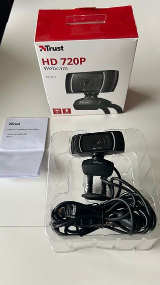 Trust Trino HD 720p Webcam Negra