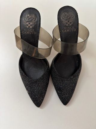 Zapatos Vince Camuto Negros Brillantes