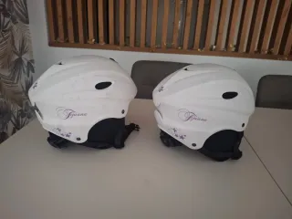 3 Caschi da Sci Neri