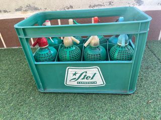 Caja de sifones verde