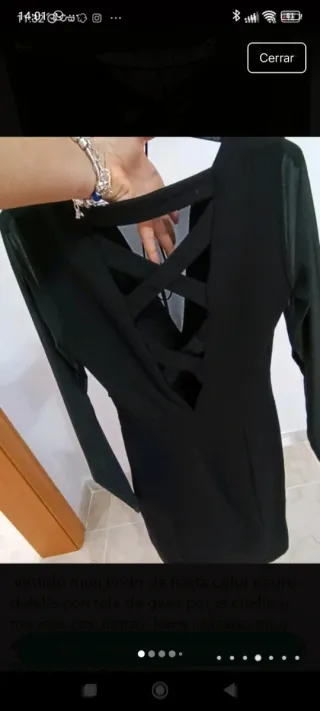 Vestido Negro Systemaction