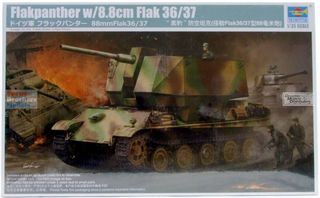 Maqueta Trumpeter Flakpanther 8.8cm Flak 36/37