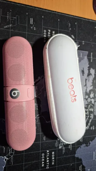 Altoparlante Bluetooth Beats Rosa e Bianco