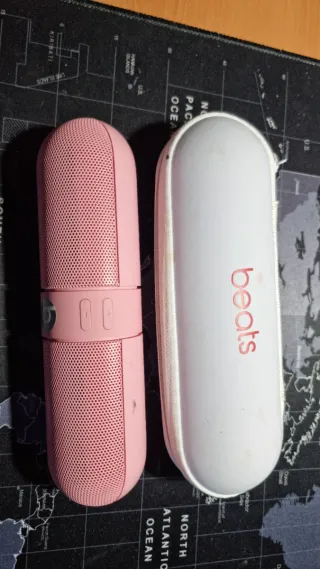 Altoparlante Bluetooth Beats Rosa e Bianco