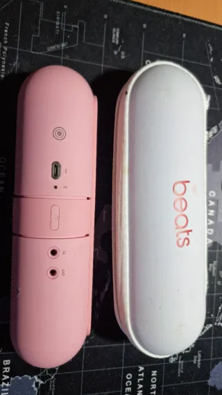 Altoparlante Bluetooth Beats Rosa e Bianco