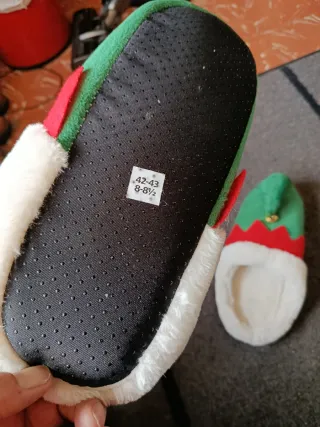 Zapatillas Navideñas de Elfo