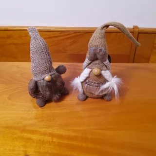 2 Gnomi della fortuna decorativi