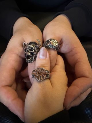 Anillo Harley-Davidson Acero Titanio