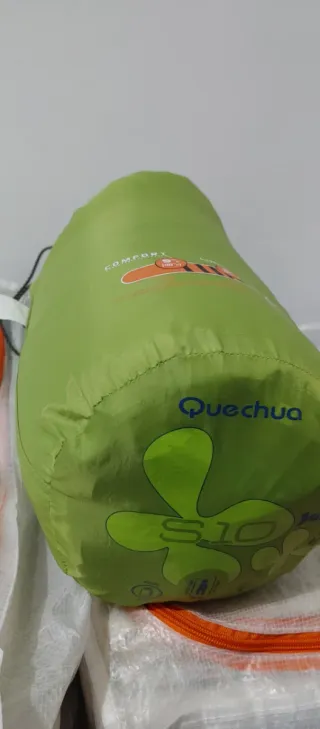 Saco de dormir verde XS