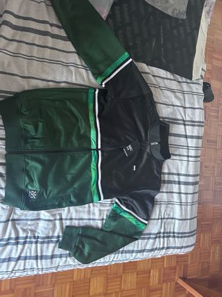 Chaqueta Randa Negra y Verde XL