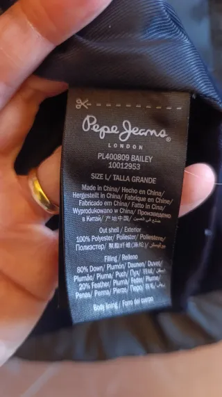 Chaqueta Pepe Jeans gris
