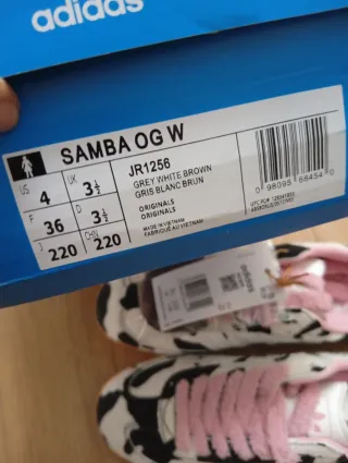 Adidas Samba OG cow Talla 36