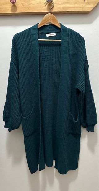 Cardigan Pinokkio lungo taglia unica