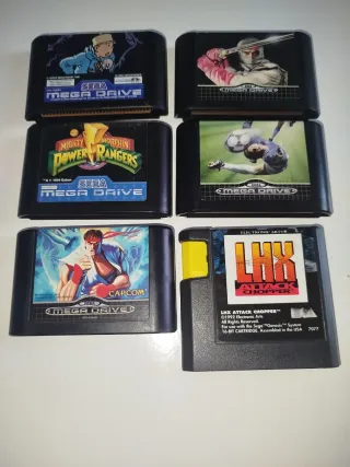 Lote 6 giochi Sega Mega Drive
