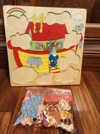 Puzzle Madera Arca de Noé