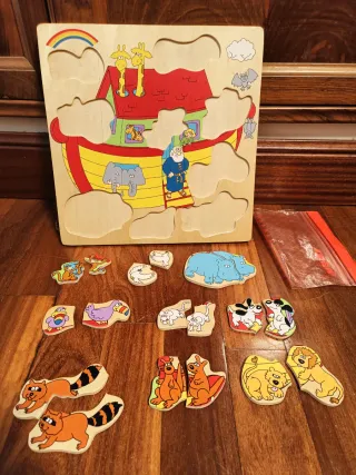 Puzzle Madera Arca de Noé