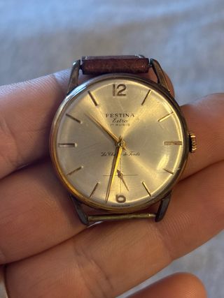 Reloj Festina Oro Correa Marrón