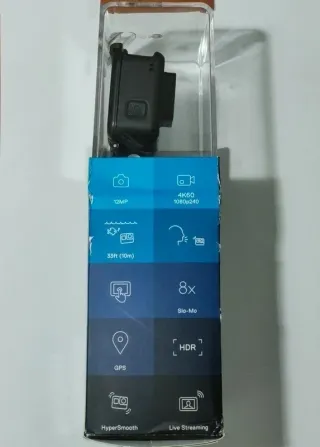 GoPro Hero 7 Black + confezione originale -Leggere