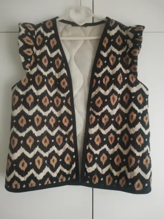 Chaleco mujer estampado