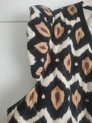 Chaleco mujer estampado