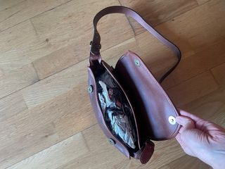 Bolso Lancel vintage piel marrón