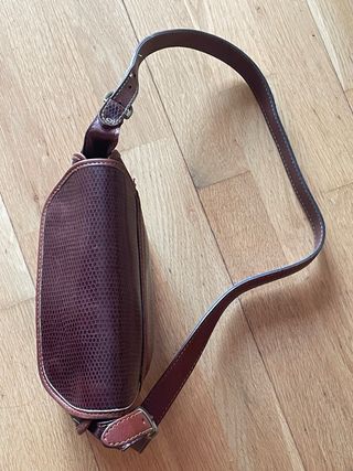 Bolso Lancel vintage piel marrón