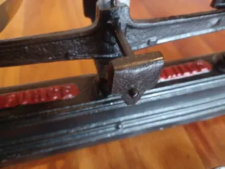 Balanza Force Francesa + Juego de 7 Pesas Antiguas